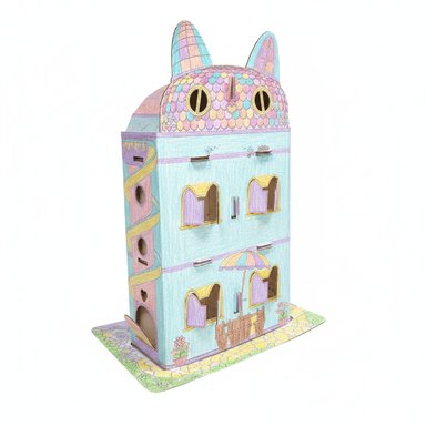 CASA PARA ARMAR, PINTAR Y JUGAR (CHICA) – GABBY’S DOLLHOUSE - PERÚ - 1