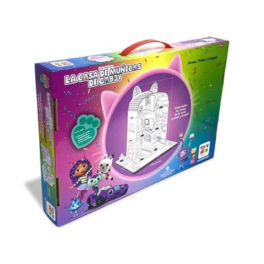 CASA PARA ARMAR, PINTAR Y JUGAR (CHICA) – GABBY’S DOLLHOUSE - PERÚ - 7