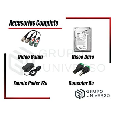 KIT 3 CÁMARA SEGURIDAD HIKVISION 10020103013 VIGILANCIA FULL HD 1 CON AUDIO 500 GB - 4