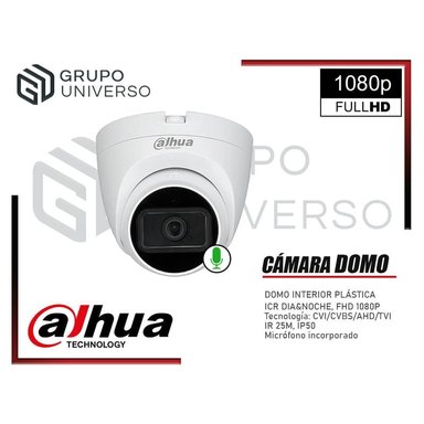 KIT 3 CÁMARA SEGURIDAD DAHUA 13020103017 HD 720P 1 CON AUDIO COMPLETO 1 TB - 3