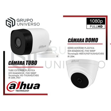 KIT 10 CÁMARA SEGURIDAD DAHUA 13020110065 FULL HD 1 CON AUDIO 1 TB - 6