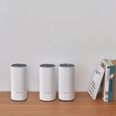 EXTENSOR TP-LINK TPLINK DECO E4 3 PACK AC1200 SISTEMA WI-FI MESH 5 GHZ 2,4 GHZ - 5