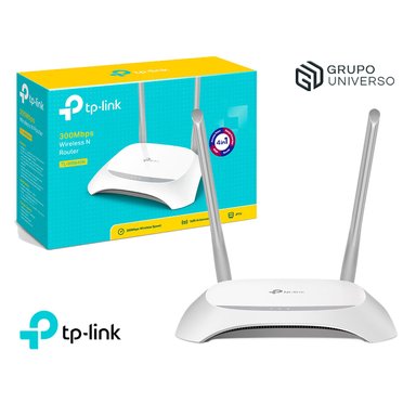 ROUTER TP-LINK TL-WR840N TPLINK INALAMBRICO WI-FI 2,4 GHZ ACCES POINT 300MBPS - 1