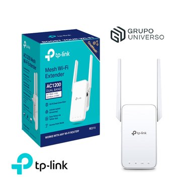 EXTENSOR TP-LINK TL-RE315 TPLINK RE315 MESH DOBLE BANDA 5 GHZ 2,4 GHZ AC1200 - 1