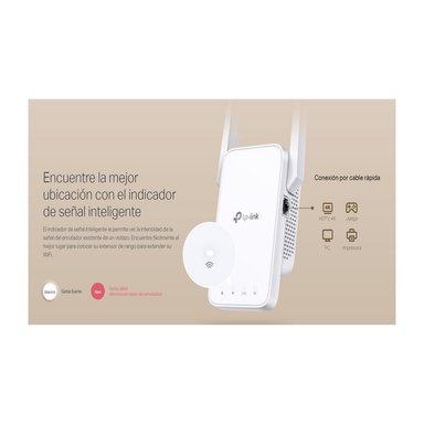 EXTENSOR TP-LINK TL-RE315 TPLINK RE315 MESH DOBLE BANDA 5 GHZ 2,4 GHZ AC1200 - 5