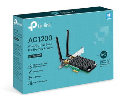 ADAPTADOR TP-LINK TPLINK ARCHER T4E PCI EXPRESS DOBLE BANDA AC1200 - 2