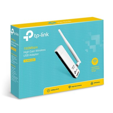 ADAPTADOR TP-LINK TL-WN722N TPLINK INALAMBRICO USB HASTA 150 MBPS - 2