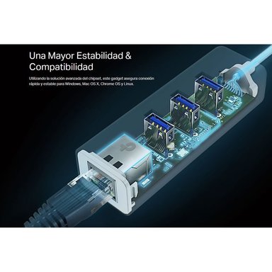 ADAPTADOR TP-LINK TL-UE330 TPLINK UE330 USB 3.0 Y ETHERNET GIGABIT - 5