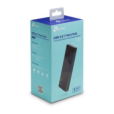 HUB TP-LINK TL-UH700 TPLINK UH700 USB 7 PUERTOS USB 3.0 CON ADAPTADOR DC - 3