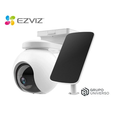 CÁMARA EZVIZ CB8 2K + PANEL SOLAR INALÁMBRICO 3MP WIFI 2,4GHZ CON PANEL SOLAR