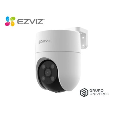 CÁMARA SEGURIDAD EZVIZ H8C 4MP 2K EXTERIOR GIRO 360° TECNOLOGÍA IA 64 GB