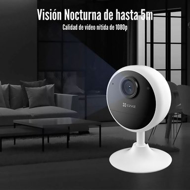 CÁMARA EZVIZ CB1 1080P INALÁMBRICA INTERIOR FULL HD VISIÓN 100° CON BATERIA - 4