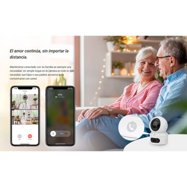 CÁMARA EZVIZ H7C 4MP + 4MP WIFI DOBLE LENTE INTERIOR GIRATORIA 360° - 4