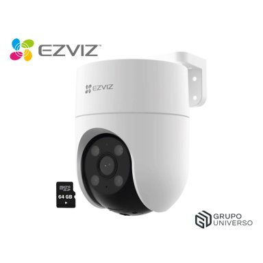 CÁMARA SEGURIDAD EZVIZ H8C PRO 2K 3MP AUDIO BIDIRECCIONAL VISIÓN NOCHE DETECCIÓN IA PERSONAS ALARMA 64GB