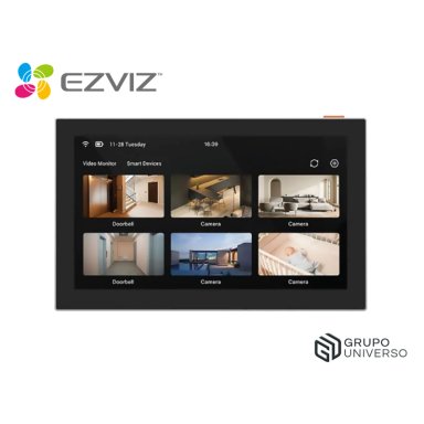 MONITOR EZVIZ SD7 NEGRO TÁCTIL INTELIGENTE