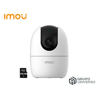 CÁMARA IMOU VIGILANCIA RANGER 2 5MP GIRA 360° SIRENA + SD 256 GB