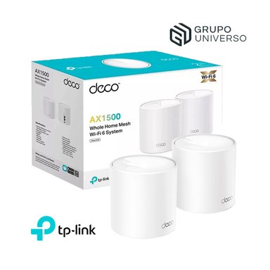 EXTENSOR TP-LINK TP LINK DECO X10 2 PACK WIFI 6 SISTEMA MESH AX1500 - 1