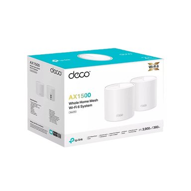 EXTENSOR TP-LINK TP LINK DECO X10 2 PACK WIFI 6 SISTEMA MESH AX1500 - 2