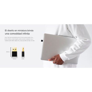 ADAPTADOR TP-LINK ARCHER TX20U NANO USB WI-FI 6 AX1800 - 5