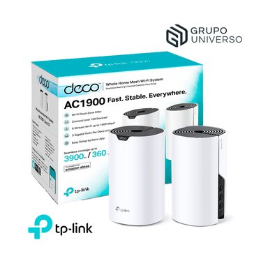 EXTENSOR TP-LINK TP LINK DECO S7 2 PACK WIFI 5 SISTEMA MESH AC1900 - 1