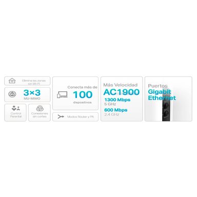 EXTENSOR TP-LINK TP LINK DECO S7 2 PACK WIFI 5 SISTEMA MESH AC1900 - 3