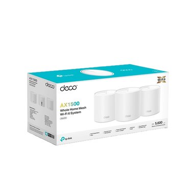EXTENSOR TP-LINK TP LINK DECO X10 3 PACK WIFI 6 SISTEMA MESH AX1500 - 2