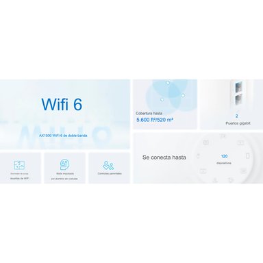 EXTENSOR TP-LINK TP LINK DECO X10 3 PACK WIFI 6 SISTEMA MESH AX1500 - 3