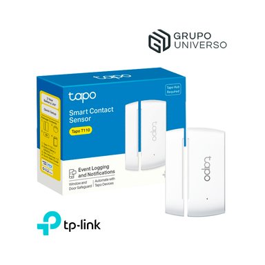 TP-LINK - SENSOR INTELIGENTE DE PUERTAS Y VENTANAS TAPO T110 MULTI USOS