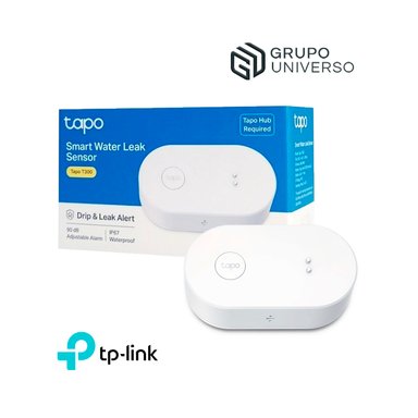 TP-LINK - DETECTOR DE GOTEO Y FUGA DE AGUA TAPO T300 ALARMA 90DB ALTA SENSIBILIDAD