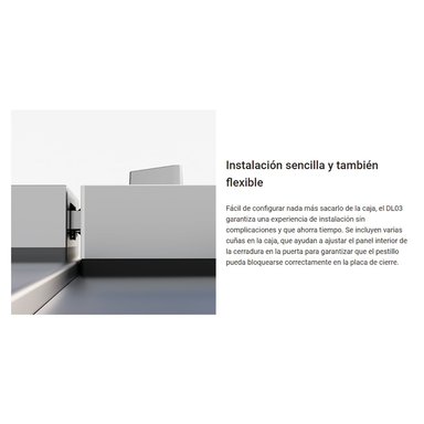 CERRADURA INTELIGENTE EZVIZ DL03 GRAFITO DESBLOQUEO REMOTO CON BATERIA - 5