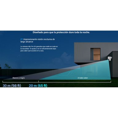 CÁMARA SEGURIDAD EZVIZ H8C PRO 3K 5MP 360 AUDIO BIDIRECCIONAL VISIÓN NOCHE DETECCIÓN IA PERSONAS - 5