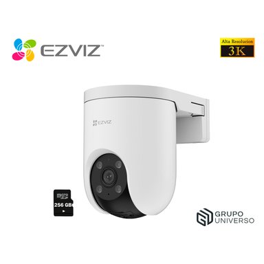 CÁMARA SEGURIDAD EZVIZ H8C PRO 3K 5MP AUDIO BIDIRECCIONAL VISIÓN NOCHE DETECCIÓN IA PERSONAS 256GB