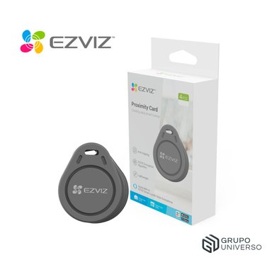 TARJETA PROXIMIDAD EZVIZ CS-DL-IC-CPU-R200-GR NEGRO RFID 4 PACK APERTURA INTELIGENTE