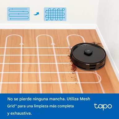 TP LINK - TAPO RV30 MAX PLUS ROBOT ASPIRADOR TRAPEADOR BASE AUTOVACIADO NEGRO - 3