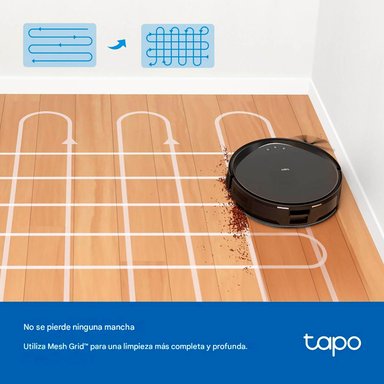 TP LINK - TAPO RV20 MAX ROBOT ASPIRADOR TRAPEADOR 5300PA SUCCIÓN MAGSLIM NEGRO - 4