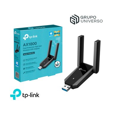 TP-LINK ARCHER TX30U PLUS AX1800 ADAPTADOR USB INALÁMBRICO DOBLEANTENA - 1