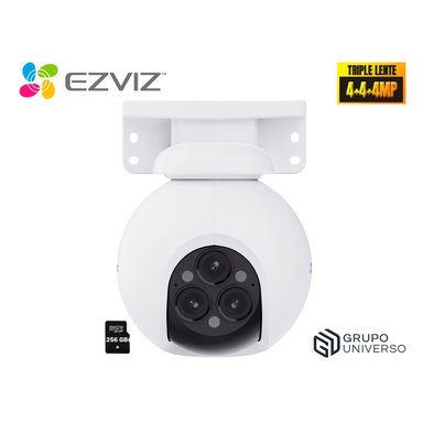 CÁMARA SEGURIDAD EZVIZ H80F MULTI 2K+ 4MP TRIPLE LENTE AUDIO DOBLE VÍA SEGUIMIENTO ZOOM PERSONAS 256GB - 1