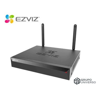 GRABADORA EZVIZ CS-X5S-4W NVR WIFI 4 CANALES SALIDA HDMI VGA RESOLUCIÓN CÁMARA SEGURIDAD 3K