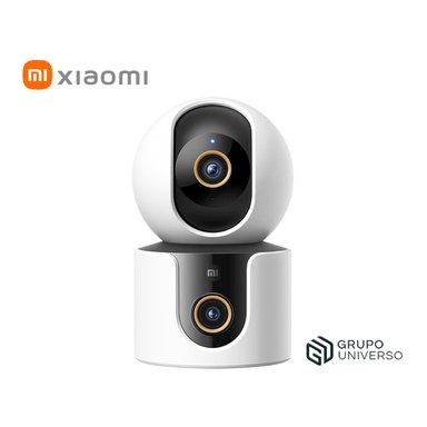 CÁMARA SEGURIDAD XIAOMI C500 DUAL 4MP CAPACIDAD 256GB DOBLE LENTE AUDIO DOBLE VÍA DETECCIÓN IA