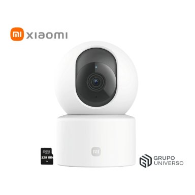 CÁMARA SEGURIDAD XIAOMI C301 2K 3MP + SD 128GB DETECCIÓN PERSONAS AUDIO DOBLE VÍA
