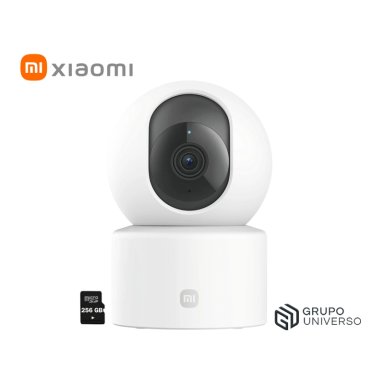 CÁMARA SEGURIDAD XIAOMI C301 2K 3MP + SD 256GB DETECCIÓN PERSONAS AUDIO DOBLE VÍA