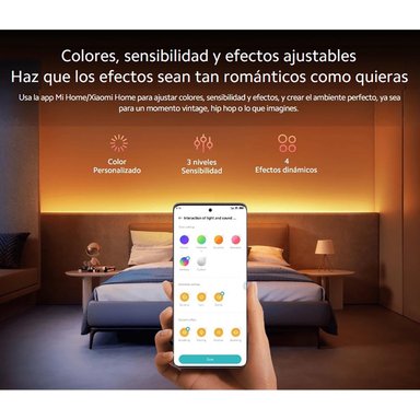 LUZ LED XIAOMI LIGHTSTRIP PRO EFECTOS DINÁMICOS SEGMENTOS COLOR 2 METROS LED RGB - 3