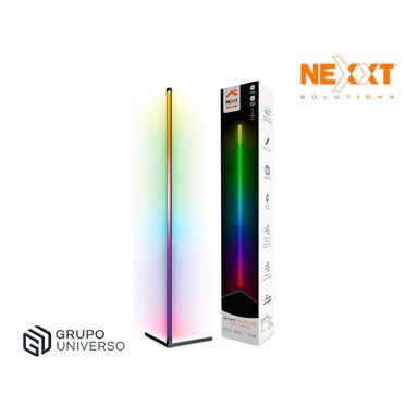 LÁMPARA DE PISO LED SMART NEXXT NHB-S710 1,5M LUZ MULTICOLOR SINCRONIZACIÓN MÚSICA