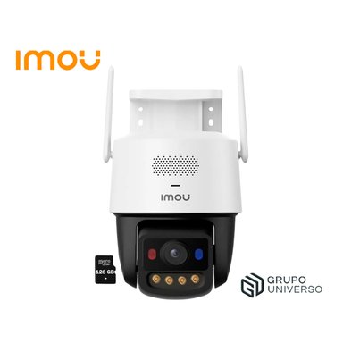 CÁMARA SEGURIDAD IMOU TITAN PRO 6MP DETECCIÓN VEHÍCULO VISIÓN AURORA COLOR LUZ ADVERTENCIA 128GB