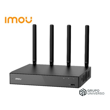 GRABADOR DE VIDEO NVR IMOU N118W AUDIO DOBLE VÍA 4K HDMI COMPATIBILIDAD ONVIF 18 CANALES WIFI