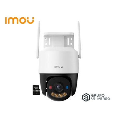 CÁMARA SEGURIDAD IMOU CRUISER SC 8MP DETECCIÓN PERSONAS VISIÓN NOCHE COLOR LUZ ADVERTENCIA 64GB