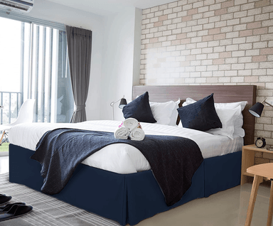 FALDON DE TARIMA NUBE HOGAR QUEEN 152CM X 203CM ELEGANCE DRILL 30CM