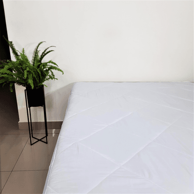 FORRO DE COLCHON NUBE HOGAR KING 198CM X 203CM CON CIERRE ACOLCHADO IMPERMEABLE 30CM