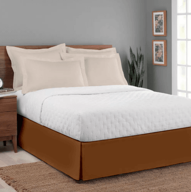 FALDON DE TARIMA QUEEN 160CM X 200CM ELEGANCE MICROFIBRA 30CM