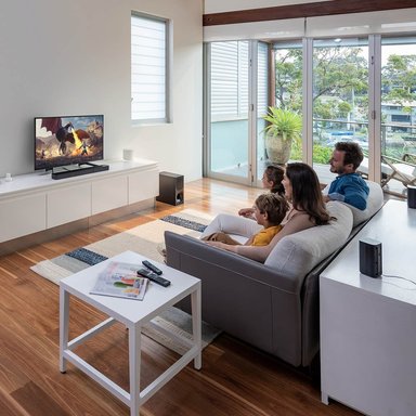 SONY HOME THEATER 5.1 CANALES CON BARRA DE SONIDO HT S20R NEGRO - 6